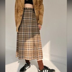 Vintage Pendleton Plaid Skirt
